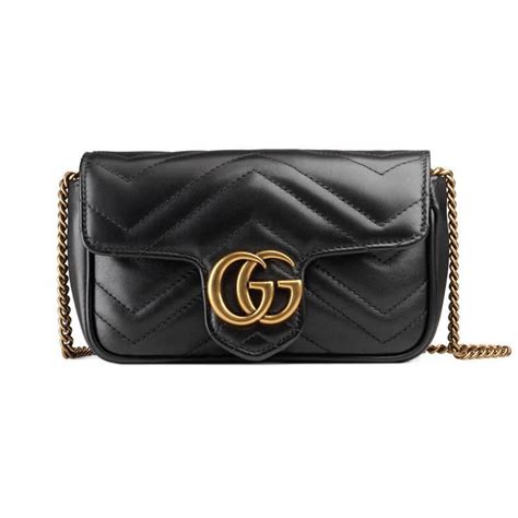 gucci black marmont bag mini|gucci marmont mini bag review.